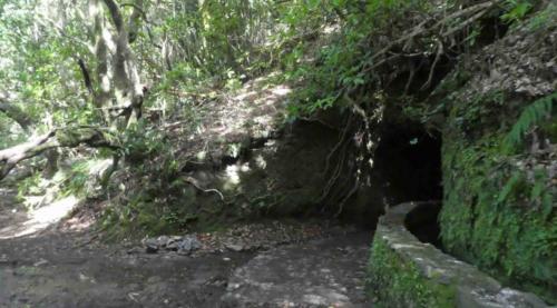 This walk passes through a number of tunnels; they're long and, in parts, very low so crouching is required