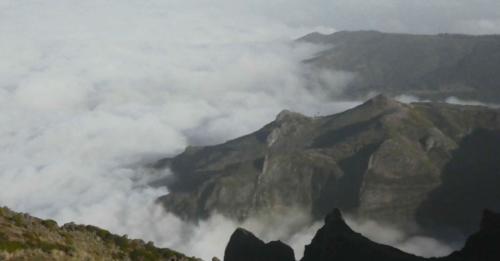 On this day the thick fog settled into the valleys 