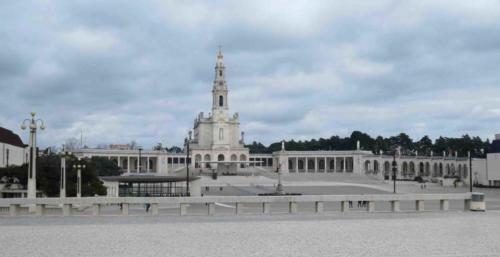 The Virgin Mary is said to have appeared to three shepherd children in a field near the town of Fatima in 1917
