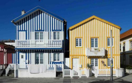 Originally fishermen's cottages, the houses are now prized real estate