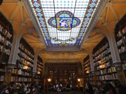 Livraria Lello, the Lello bookshop; made famous by JK Rowling