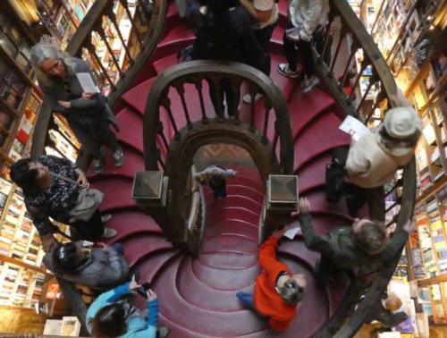 Inspiration for the 'floating staircase'