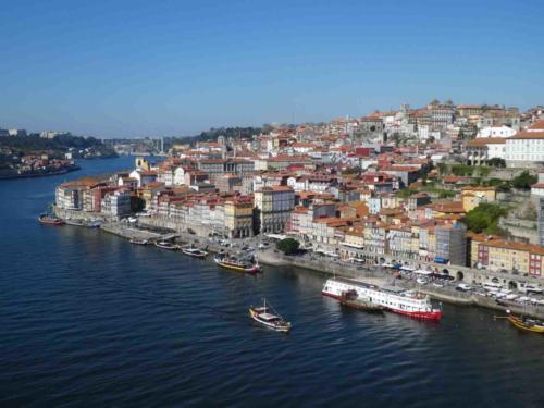 Porto is known as the city of bridges; six structures cross the river Douro and provide wonderful vantage points 