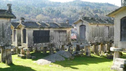 The granaries were generally set on higher ground to aid ventilation; many of the old buildings have been restored and some are still used today as grain stores