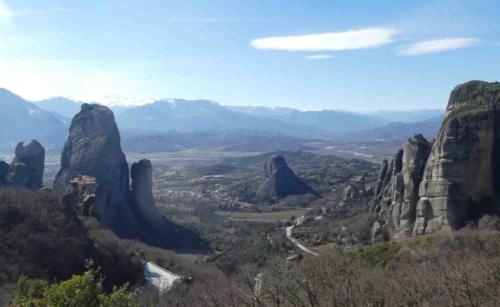 The monks were well supported by local people who would leave food at the base of the rocks, or in baskets which the monks had lowered 