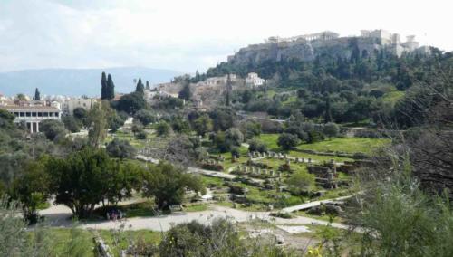 Another key archaeological site in the city is the Ancient Agora on the Acropolis' northwest slope 