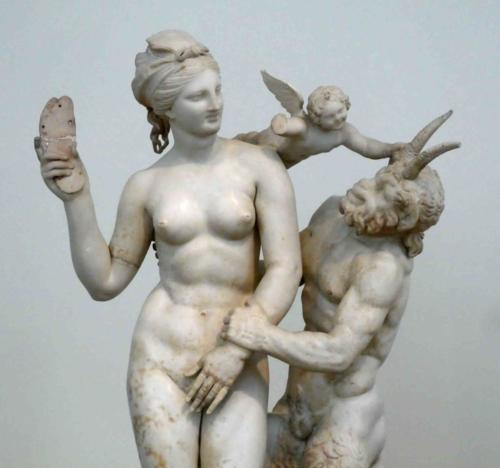 Aphrodite, Pan and Eros (c 100 BC)