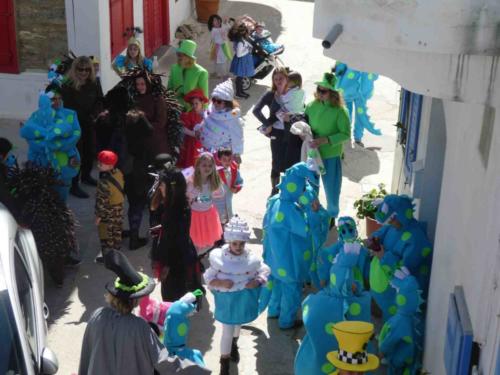 There was a lot of dressing up 