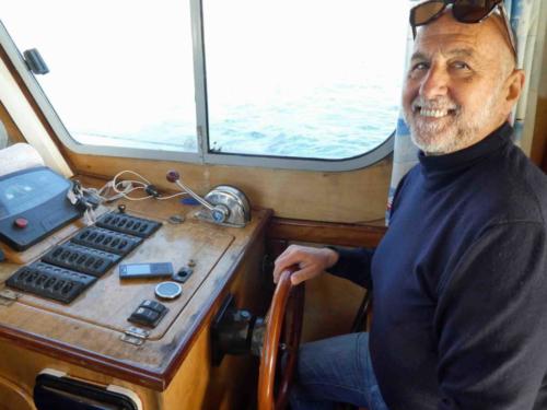 We had Captain Greg at the helm