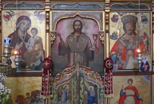 It's built on the site of an ancient water oracle; in the 17th century 'readers' used water from the well to predict believers' future blessings