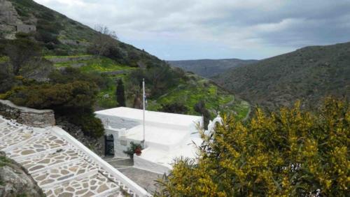 Not far away there is another, much smaller monastery; this is the Monastery of St George Valsamitis