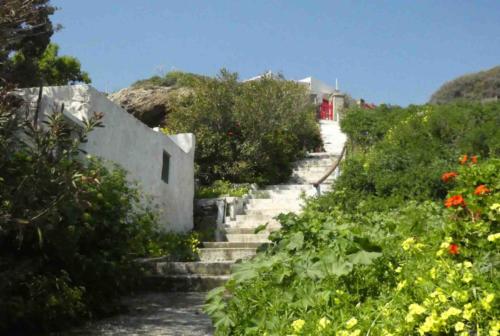 Behind the harbour, the little streets climb up the hillsides