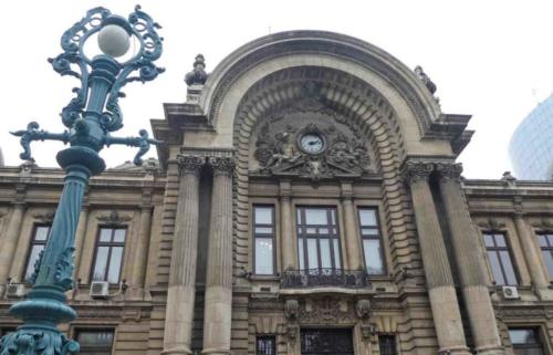 There's a lot of beautiful architecture here; at one time - particularly between the two World Wars - Bucharest was an elegant and sophisticated city