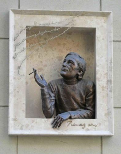 We loved this sculpture on one of Budapest's main streets