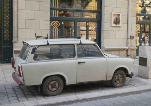 And we also loved that the man seemed to have found a handy parking space right outside his window