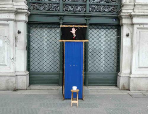 One of the best things we saw in Trieste was this wonderful street puppeteer