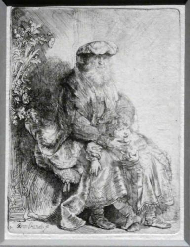 And prints - the artist was a master printmaker