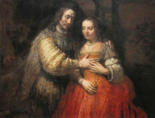 And the magnificent 'The Jewish Bride' (1667)