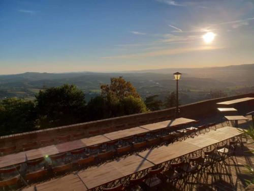 Beautiful morning; when your wedding day dawns like this, you know you're off to a good start :)