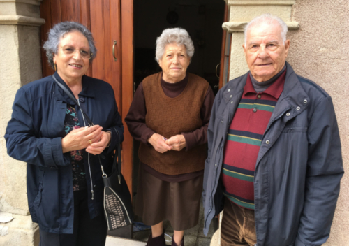 In Sicily Pina and Nicola, relatives of Australian friends Stacey and Gus, cared for us as though we ourselves were family (the lady in the middle there was the keeper of the key to the local church)