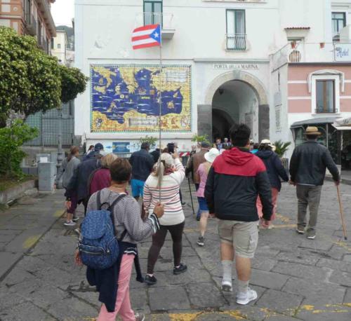 There were plenty of flags flying