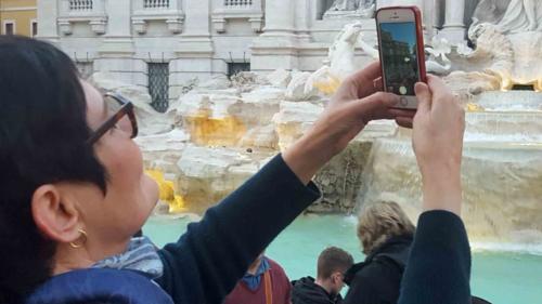 And the Trevi Fountain