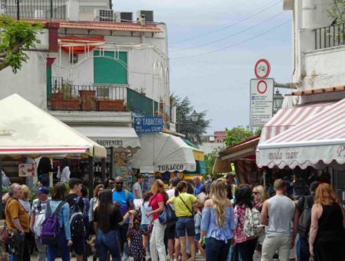 Survive the crowded bus ride to be deposited into this 