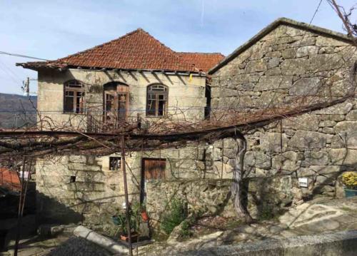 There are a lot of abandoned houses in these villages, but there's a lot of work going on, too; many of these old buildings are being renovated