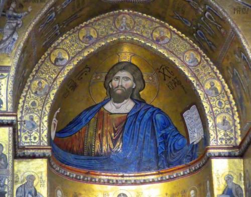 The dazzling mosaics, which cover more 6300 square metres of the church's interior, were completed in just 3 years (1179-1182)