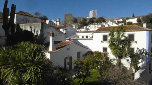 Our first stop was Óbidos, a small walled town not far from Lisbon; Obidos has it all - traditional houses, narrow cobbled streets and a Medieval castle   
