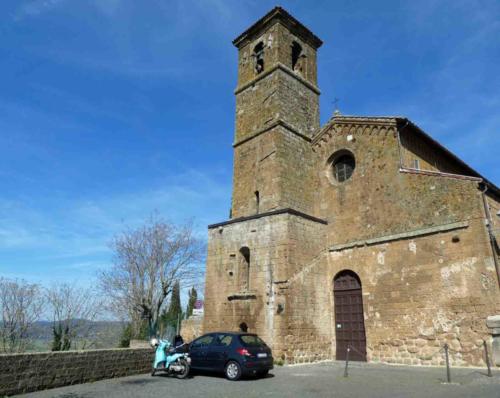 Orvieto's oldest church, San Giovenale (1004), is filled with beautifully preserved frescoes