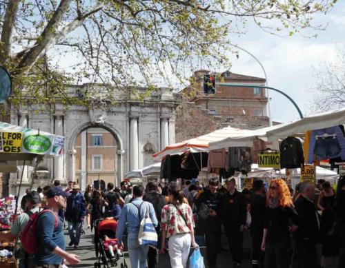 Porta Portese is Rome's biggest market and a Sunday morning institution in the city