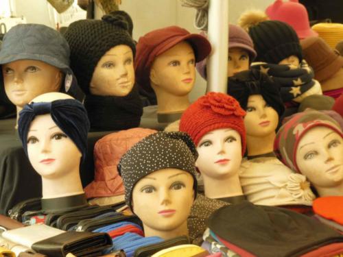 How about a beanie or a scarf?