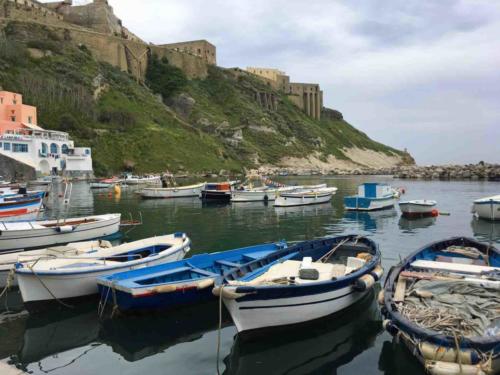 The waterfront and our lunchtime view