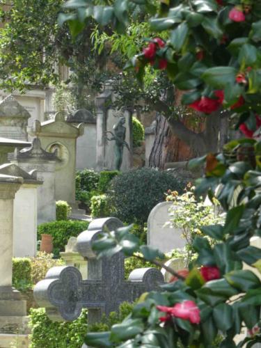 Tombs in the cemetery are inscribed in more than fifteen languages