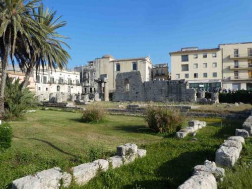 Through the centuries the temple was  transformed into a Byzantine church, an Islamic mosque, a Norman church and a Spanish barracks