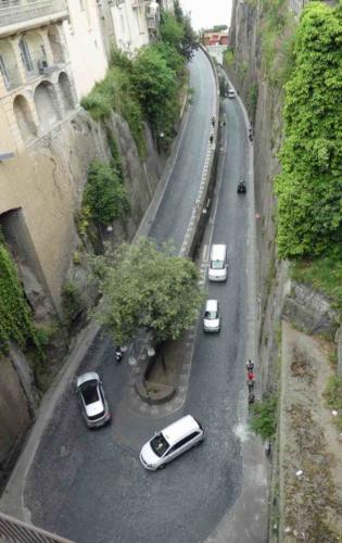 Another bus ride up the hill - still crowded but much more sedate