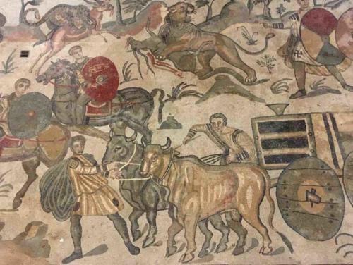 It wasn't until the 19th century that the site was excavated and the astonishing treasure discovered