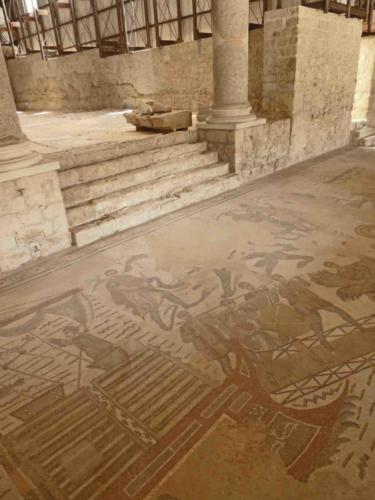 This magnificent private villa was built in the Sicilian countryside around the 4th century AD