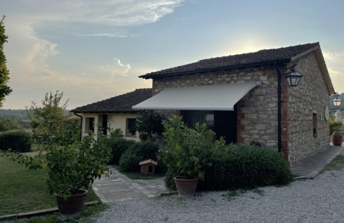 The lovely lady here telephoned the restaurant across the road to ask if they'd stay open for us.