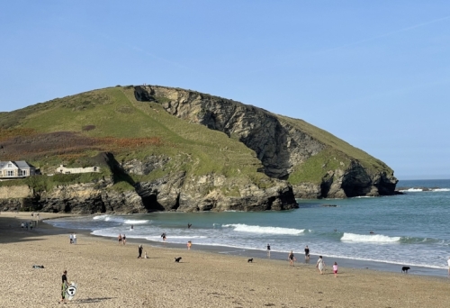 For the second part of our Cornwall visit, we'd be based in Padstow, so we left Mousehole and headed north.