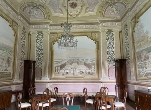 But the summer villas were outside the restricted zone - so the parties simply moved out of town.