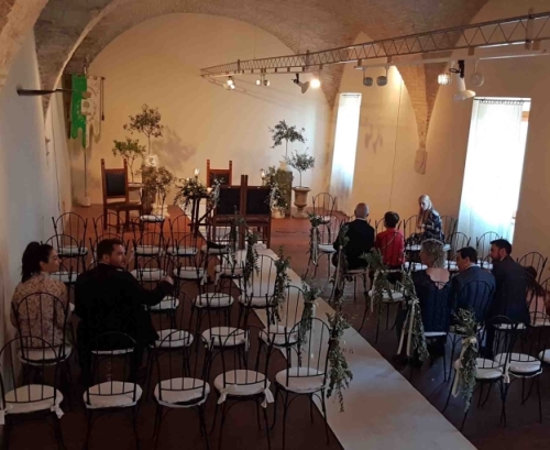 The team at the hotel did such a wonderful job of preparing everything for the big day.