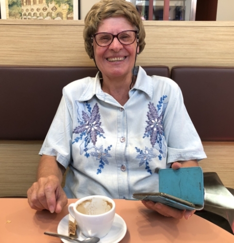 We'd met Maria in 2018, as we were preparing for our wedding; she not only translated all our documents as required by Italian law, but also helped us negotiate the sea of red tape that otherwise would have stymied our plans. We were so delighted to catch up again with this fabulous woman. 