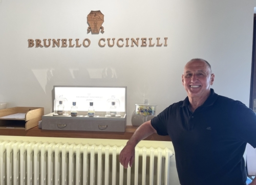 Greg loved everything about our visit here - and I did, too. I'm looking forward to my own 'Prince of Solomeo' stepping out in his brand-new Brunello Cucinelli outfit. (Pics to follow! )