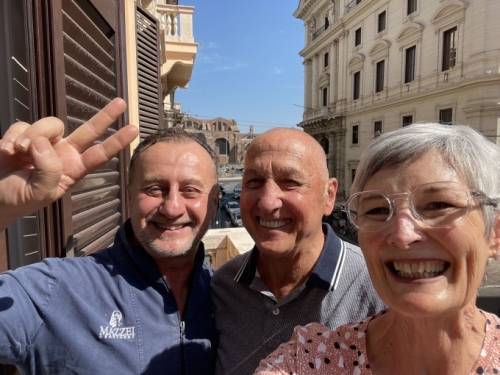 Our other friend in Rome is Dr Giovanni Mazzei, owner of one of the country's leading dental practices.