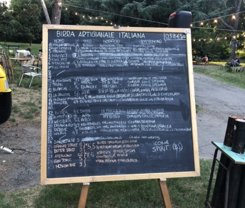 Serving artisan beers and cocktails.