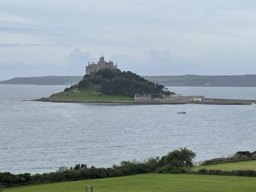 The famous St Michael's Mount is just 15 minutes away.