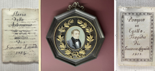 Recanati is best-known as the city of that superstar Italian scholar, Giacomo Leopardi. 