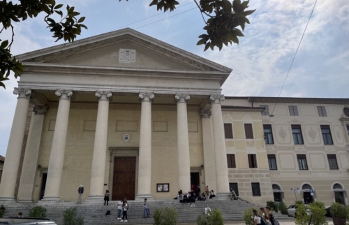 This is Treviso's Cathedral of St Peter the Apostle - the religious heart of the city.